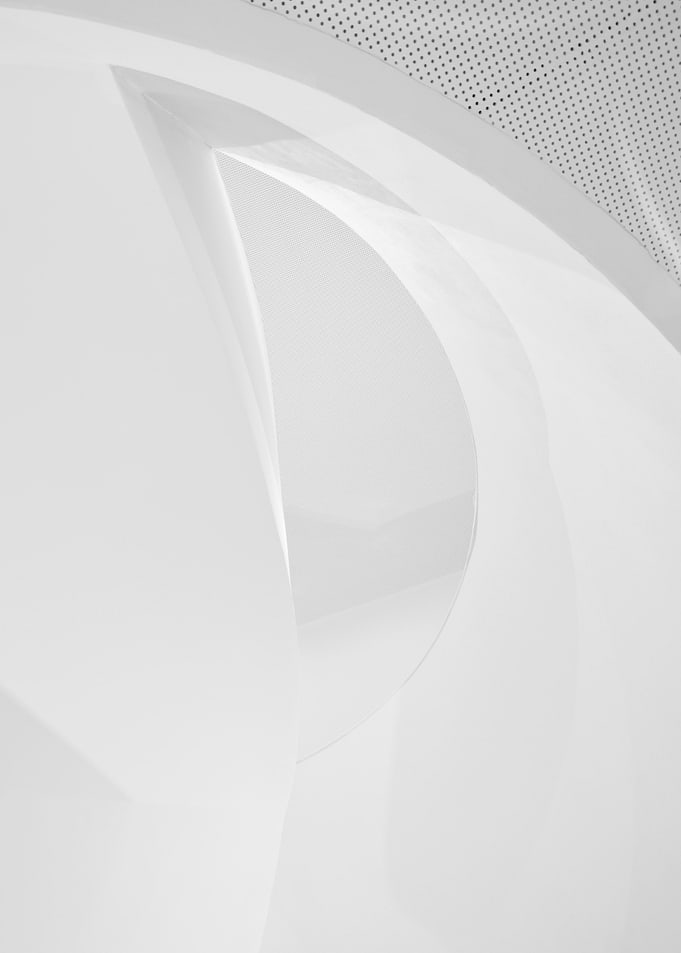 Shapes in white