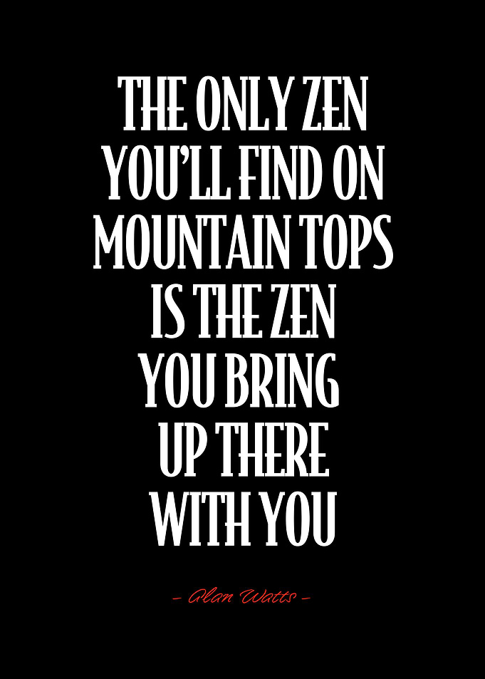 Alan Watts Quote