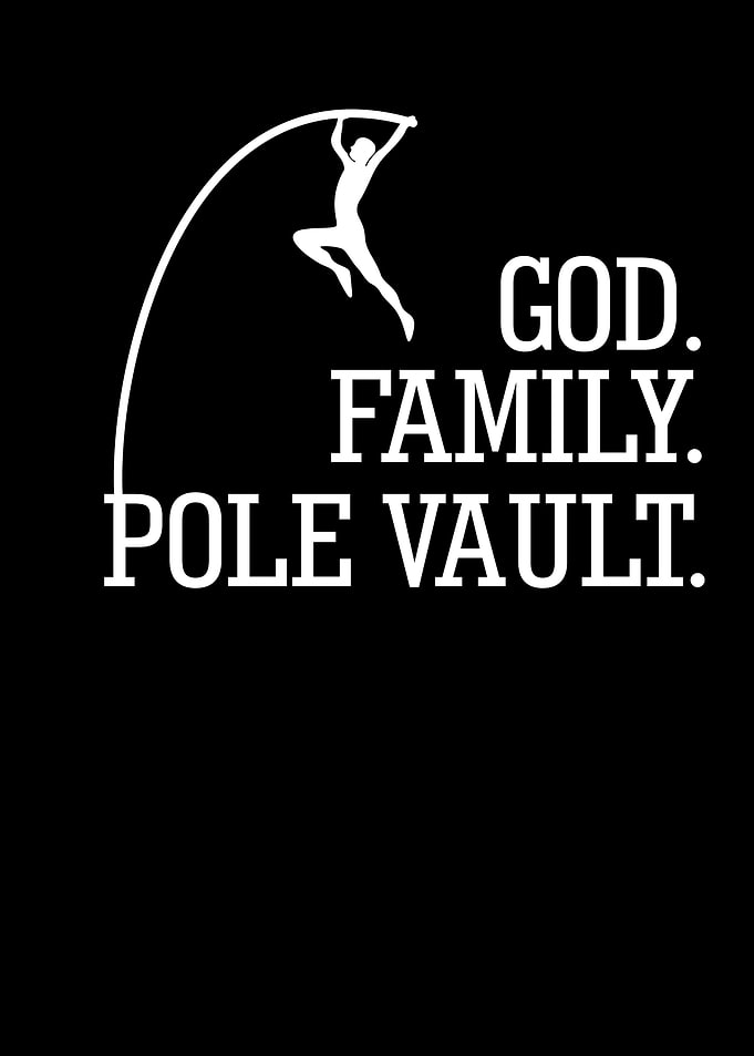 Pole Vault Quote Gift