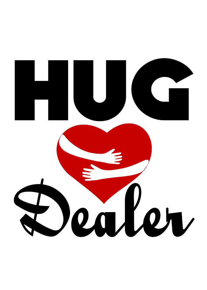 Hug Dealer Witty FunQuote