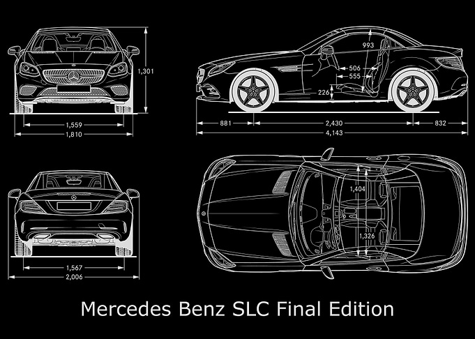 Mercedes Benz SLC