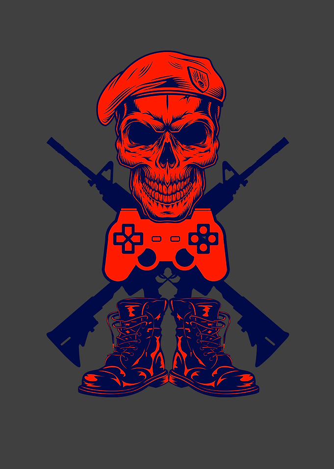 Skull weapon gamer