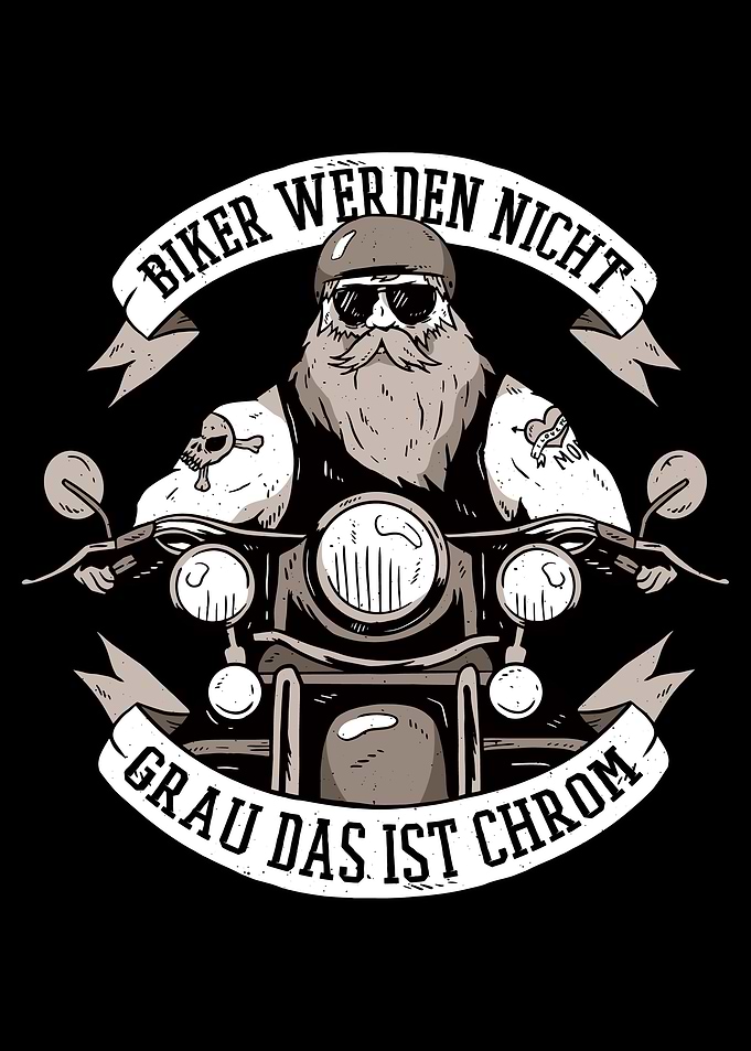 Motorbike Rider Skeleton O