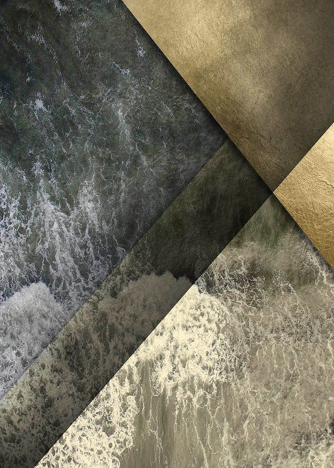 Geometric Ocean Art