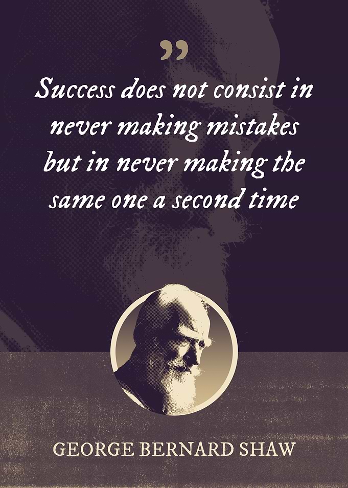 Success does not consist