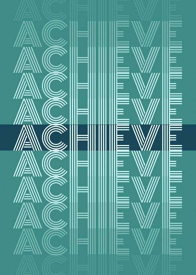 Positive Word Achieve