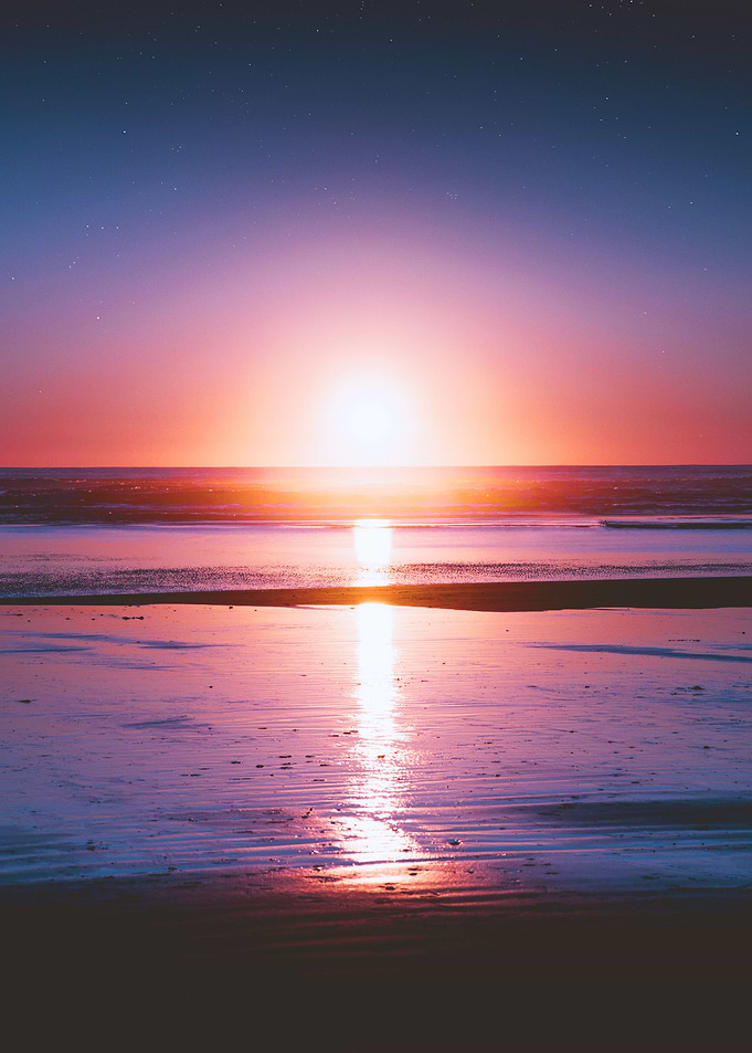 beach sunset