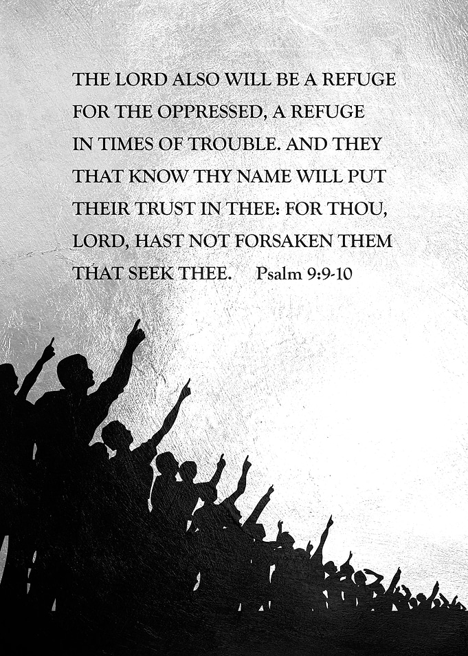 Psalm 9 9 10