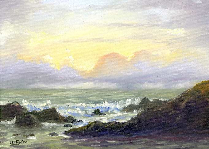 Sunrise over the Atlantic