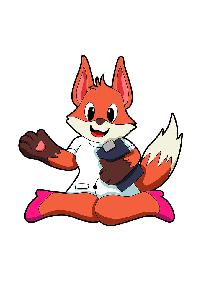 Fox Nurse Notepad