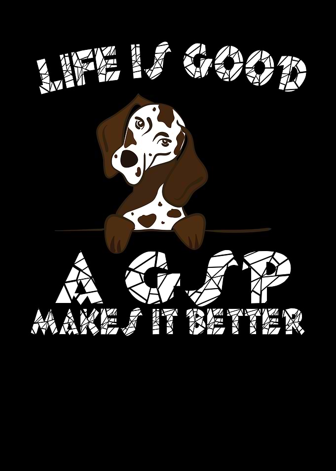 Funny German Shorthair