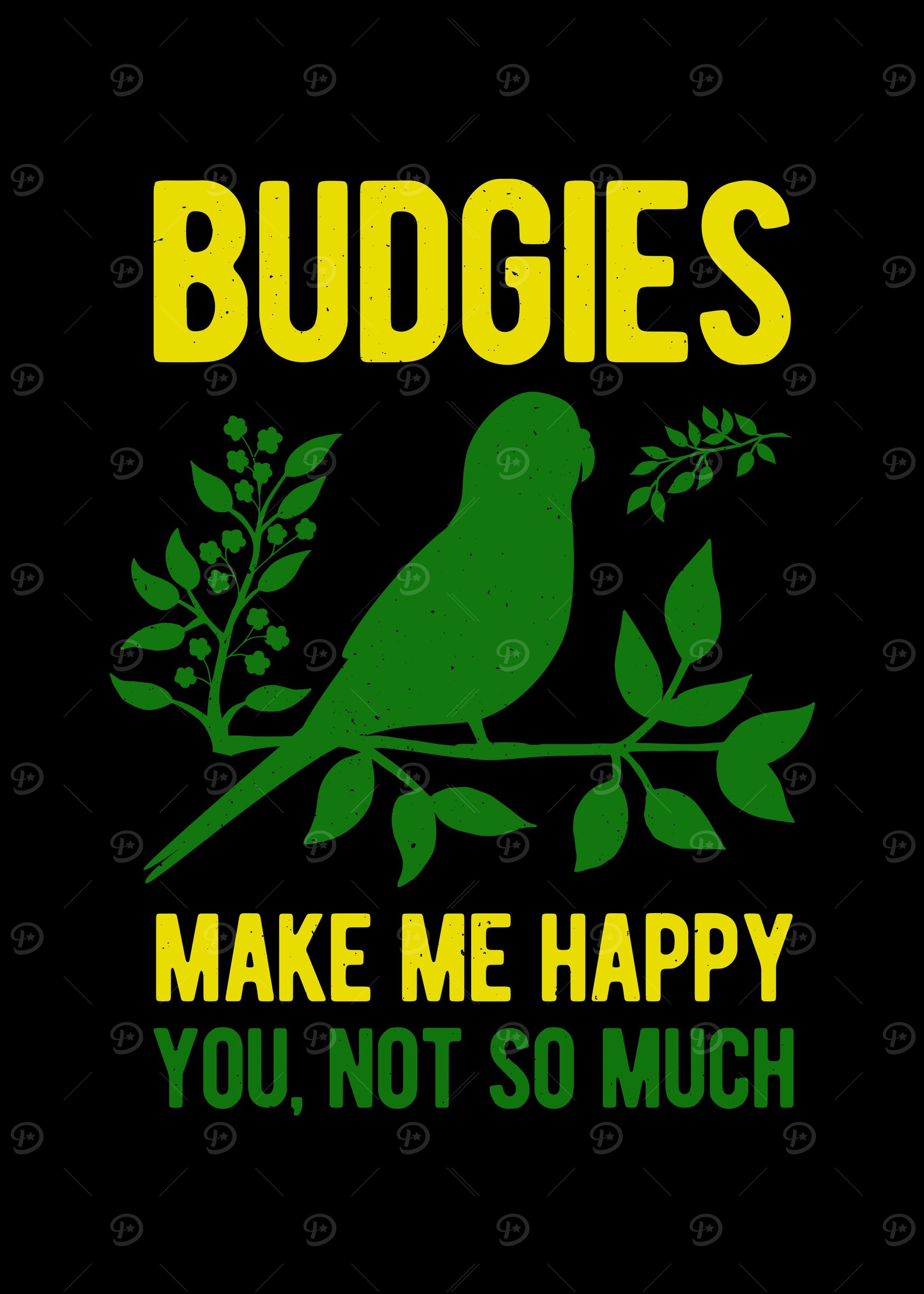 Budgie Bird Funny