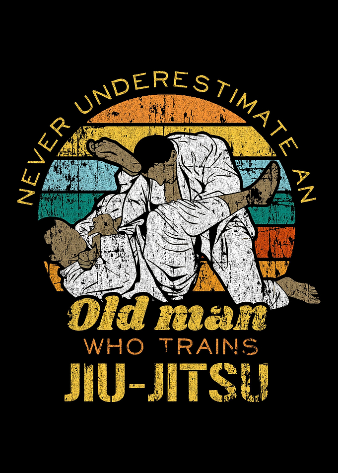 Papa Grandpa Jiu Jitsu Gif
