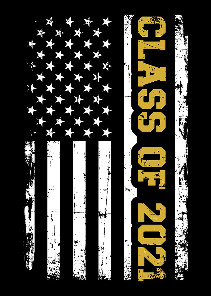 Class of 2021 US flag