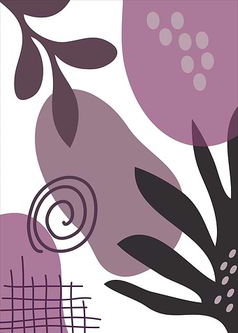 abstract floral