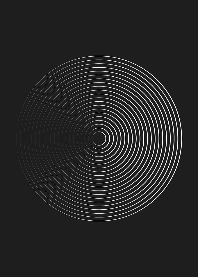 Minimal concentric circles