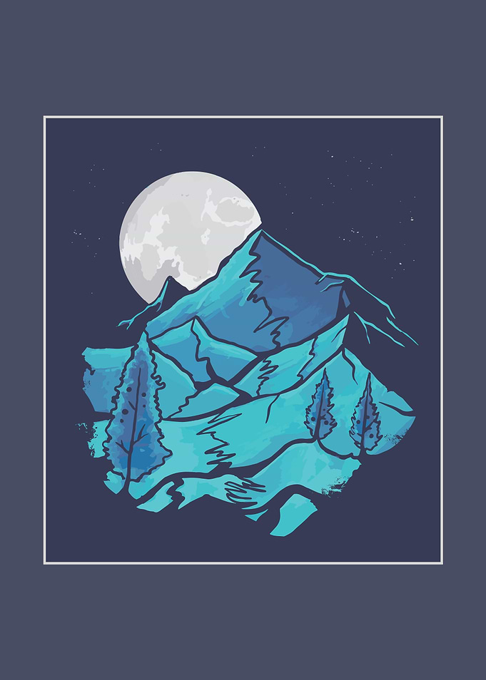 MOON LANDSCAPE