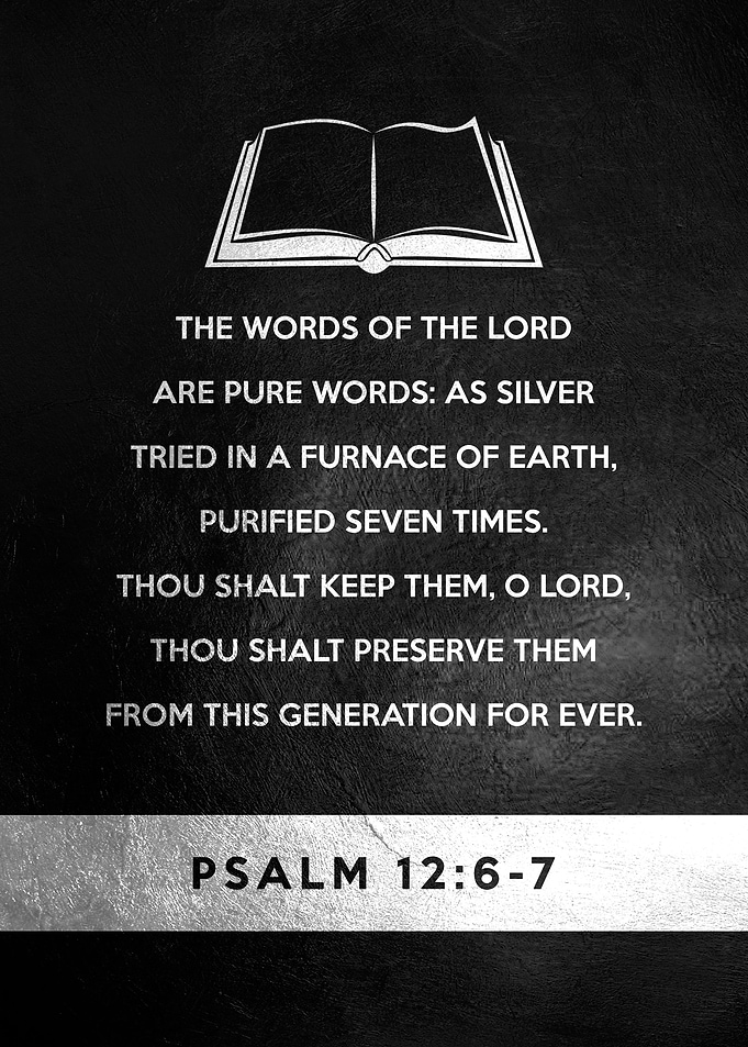 Psalm 12 6 7