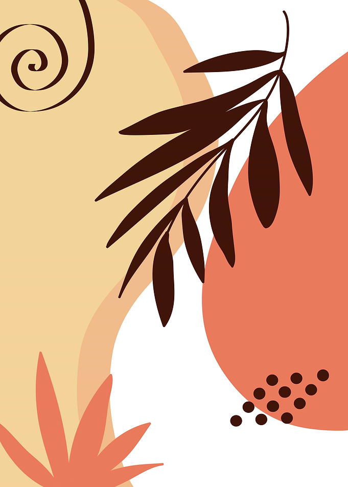Abstract floral background
