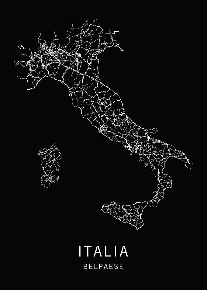 Italy Road Map