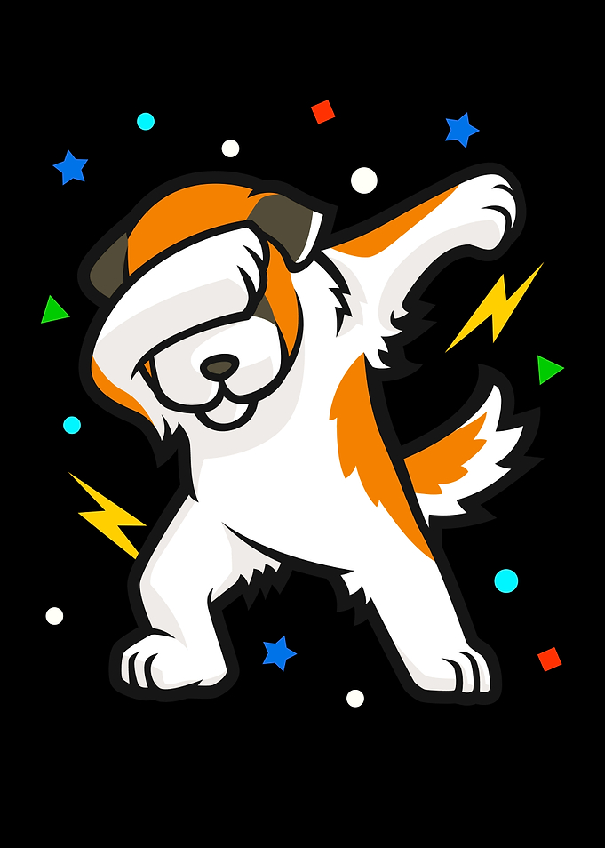 Dabbing Dog Funny Dogs