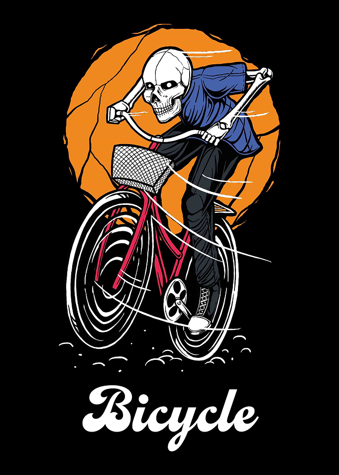 Bicycle mountain bike road