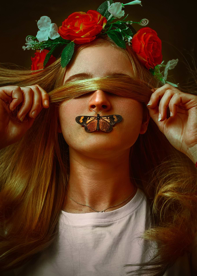 Butterfly Portrait