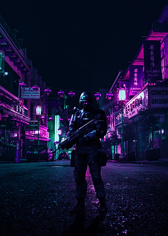 cyberpunk synthwave