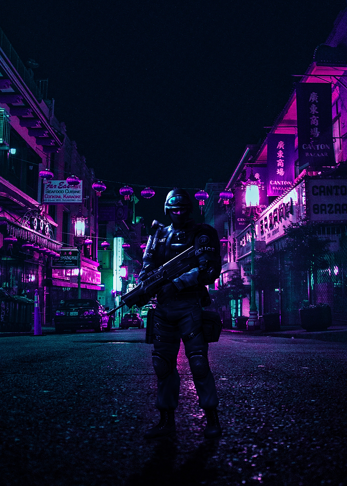 cyberpunk synthwave
