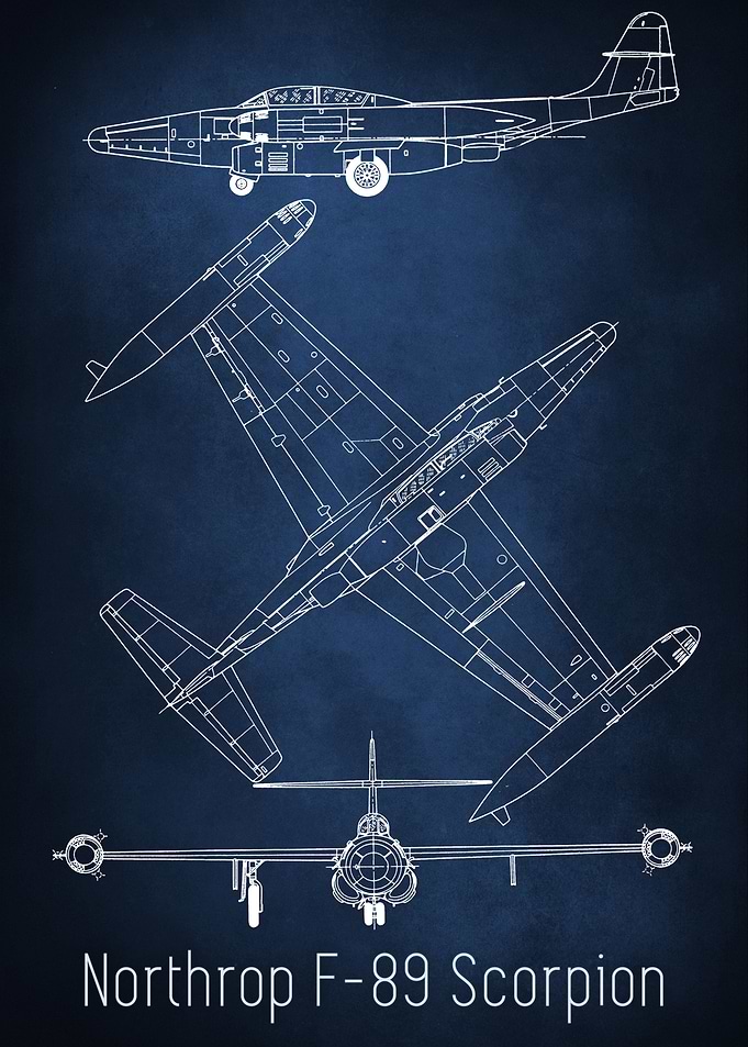F89 Scorpion Blueprint