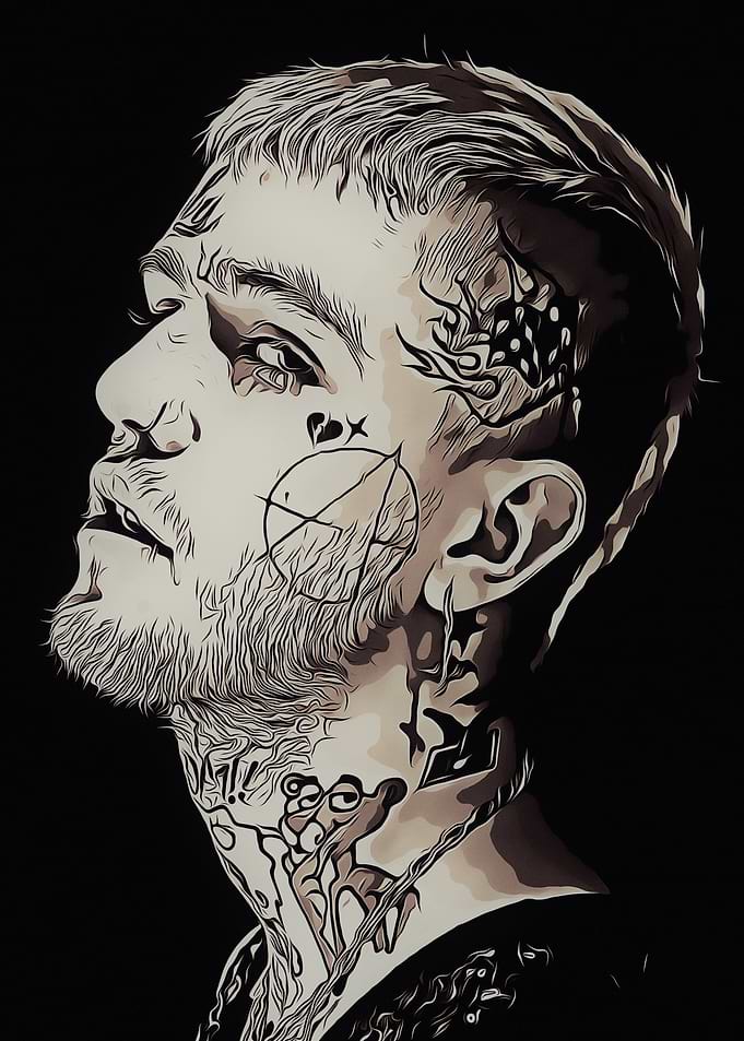 Painting Lil Peep