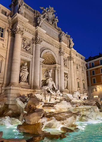 Trevi Fountain in Rome
