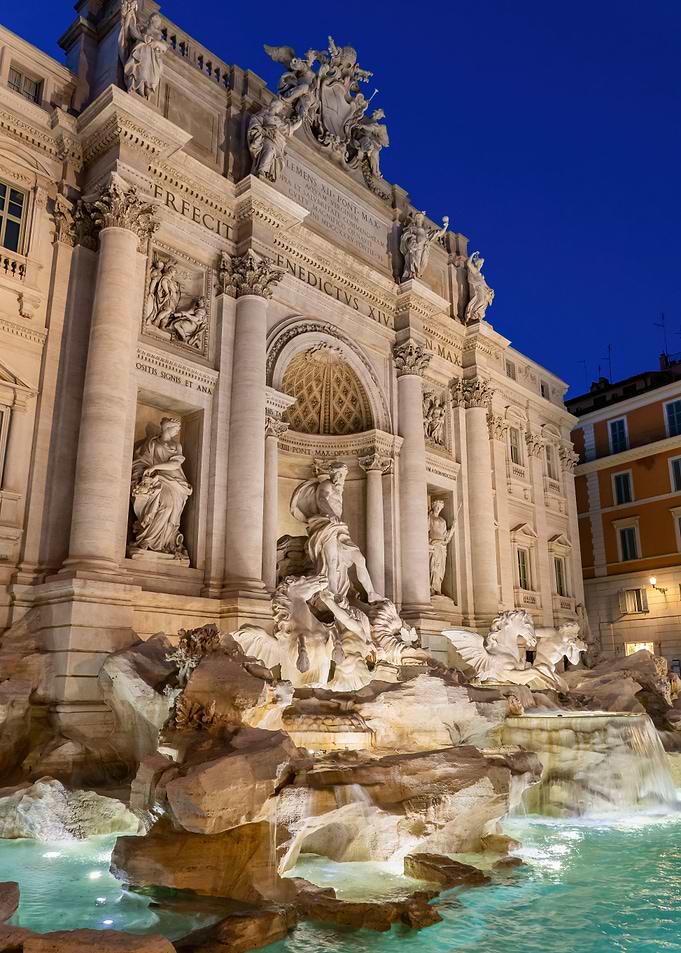 Trevi Fountain in Rome
