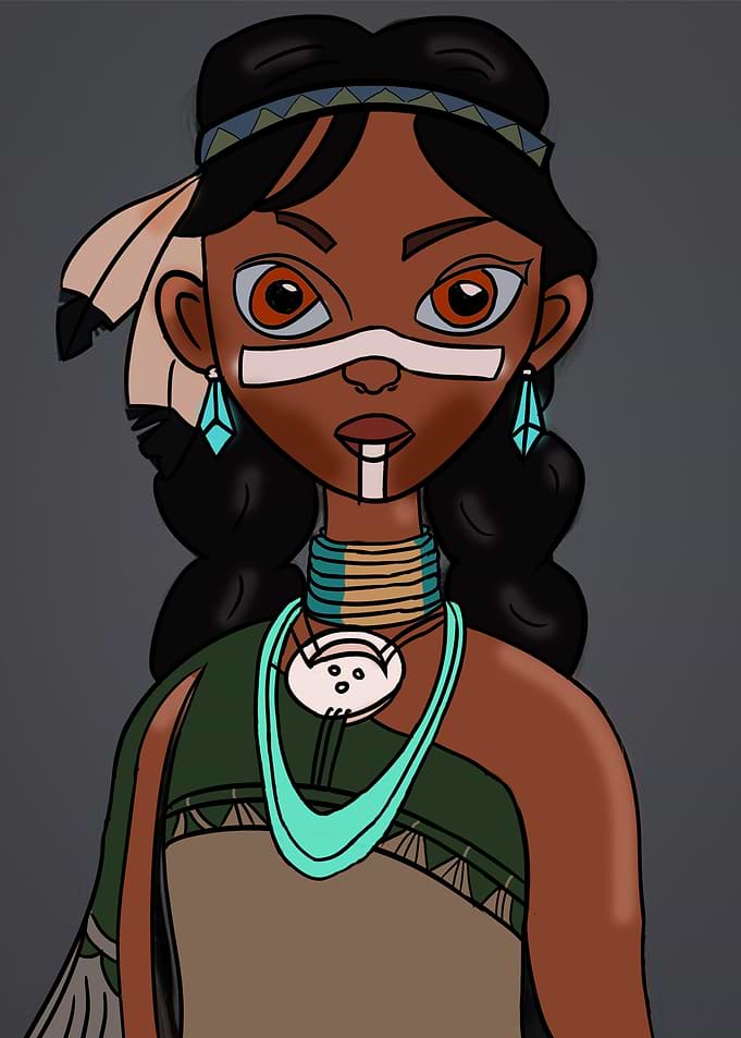 Aboriginal girl
