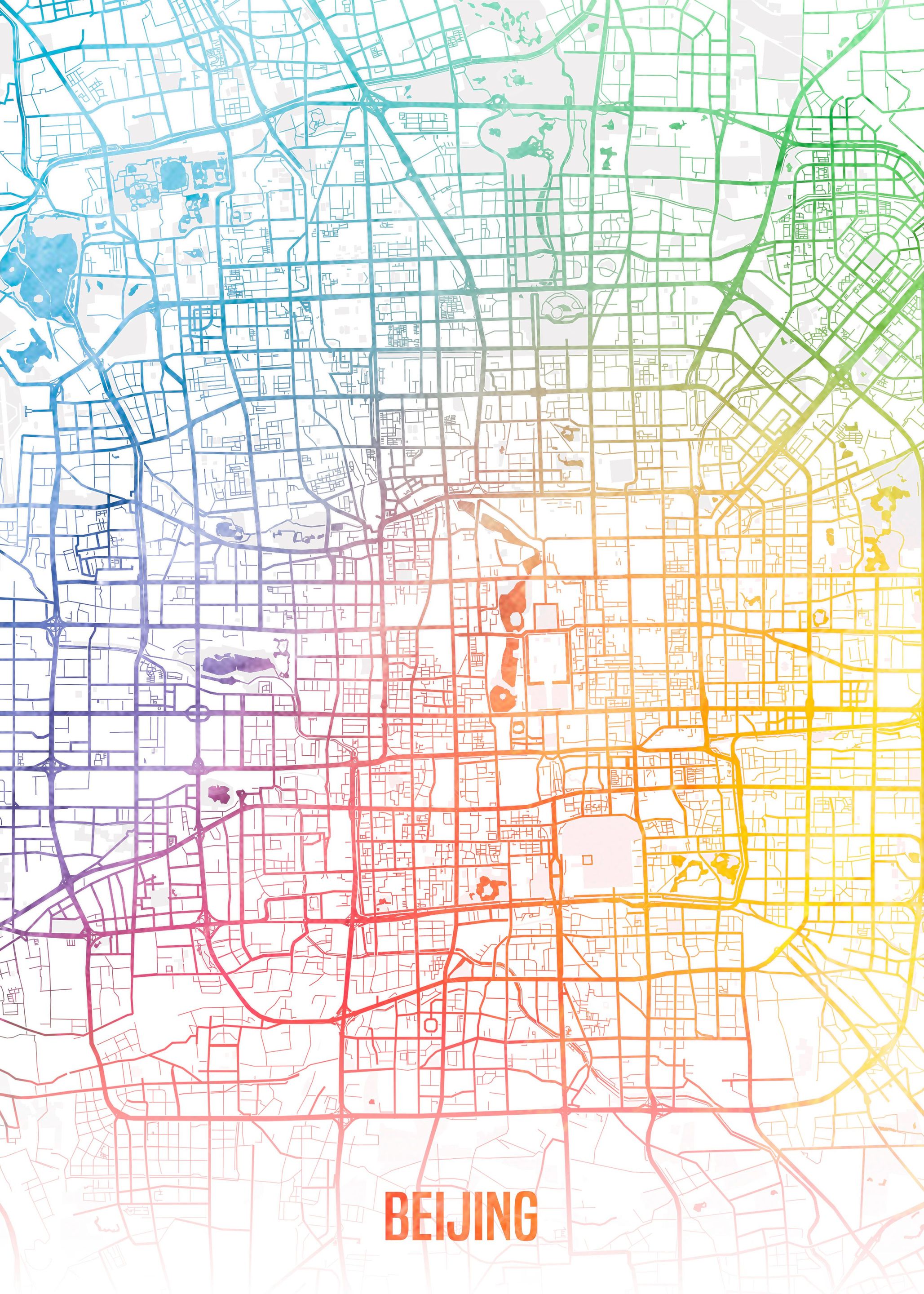 Beijing map