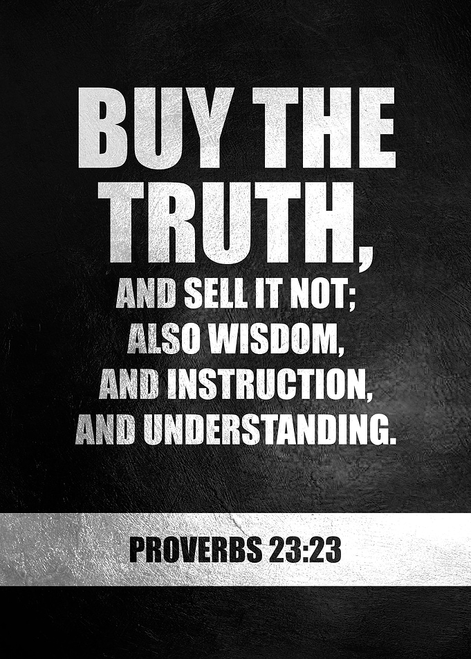 Proverbs 23 23