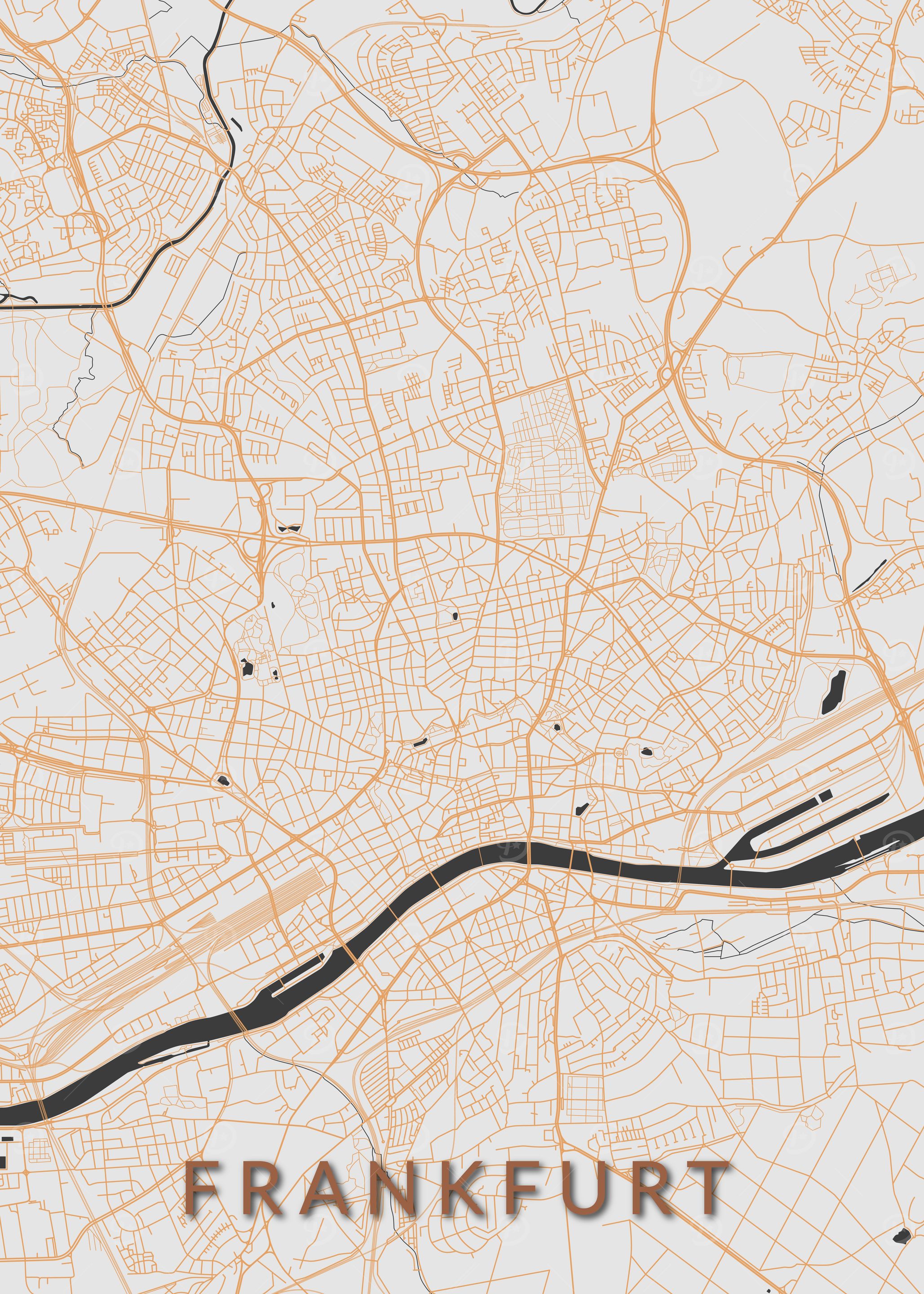 Frankfurt Map