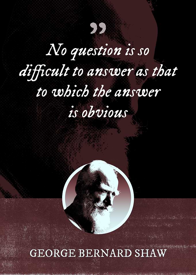 No question is so