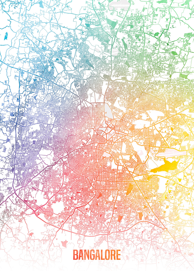 Bangalore map