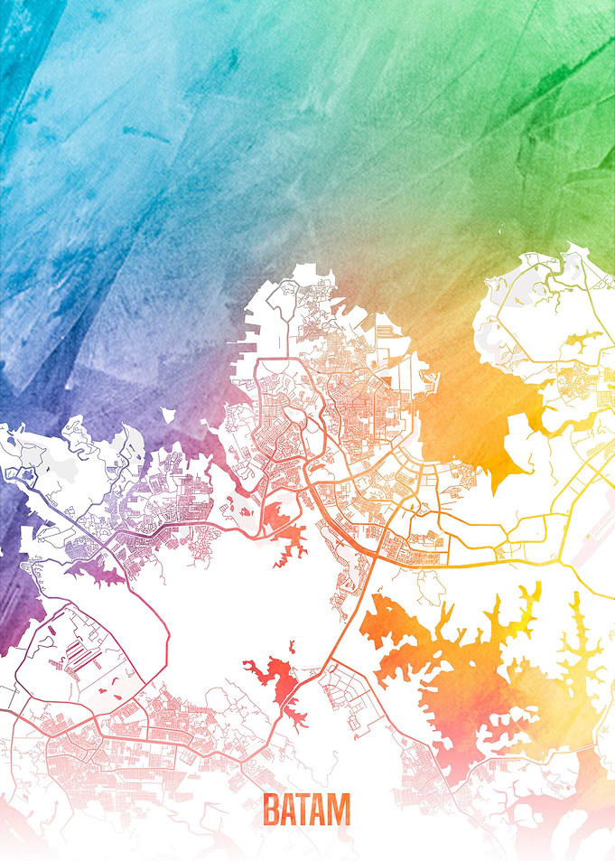 Batam map