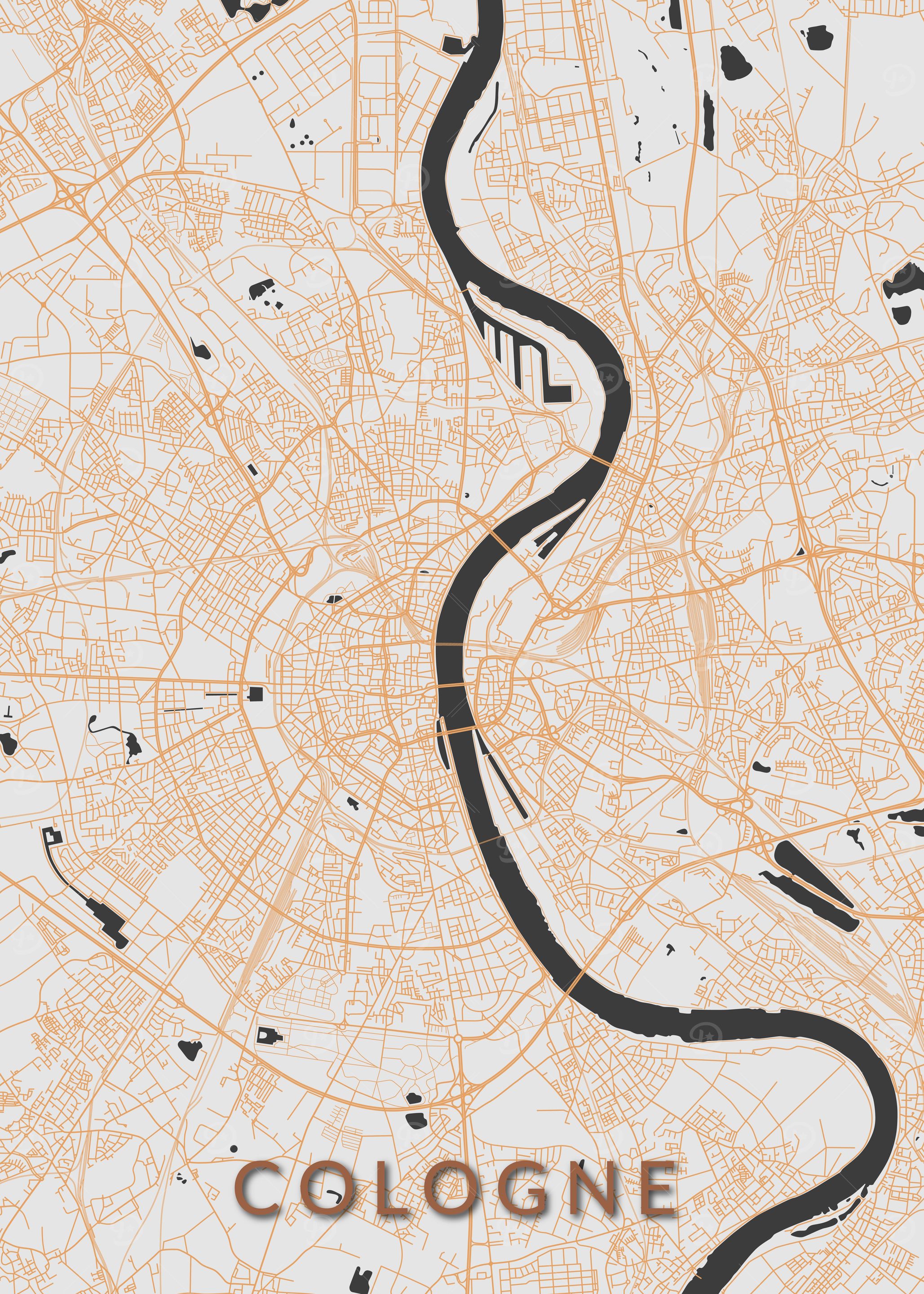 Cologne Map