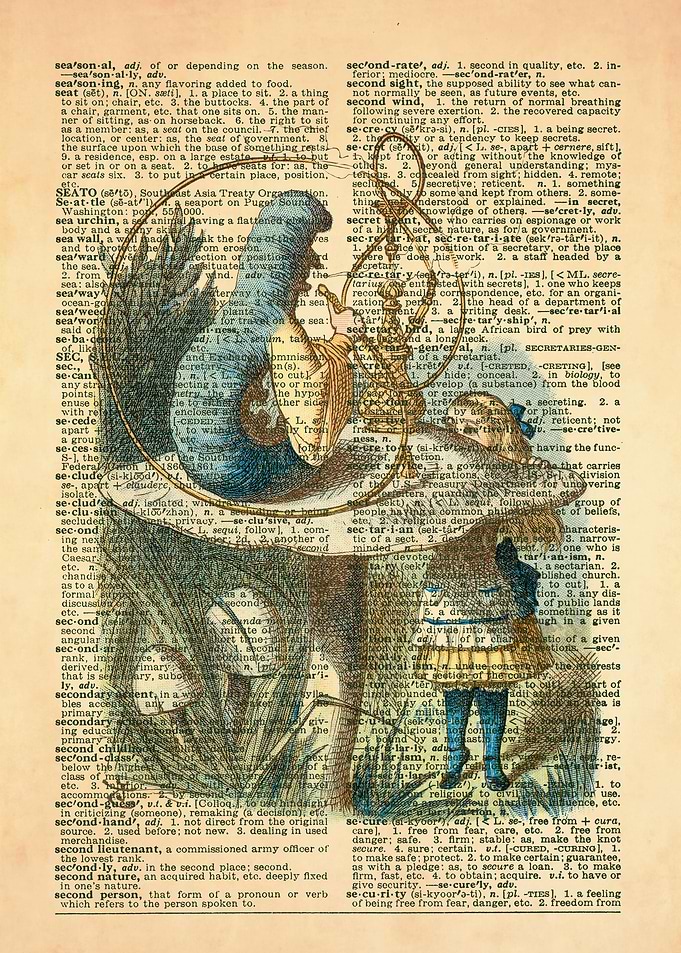 Alice and the Caterpillar