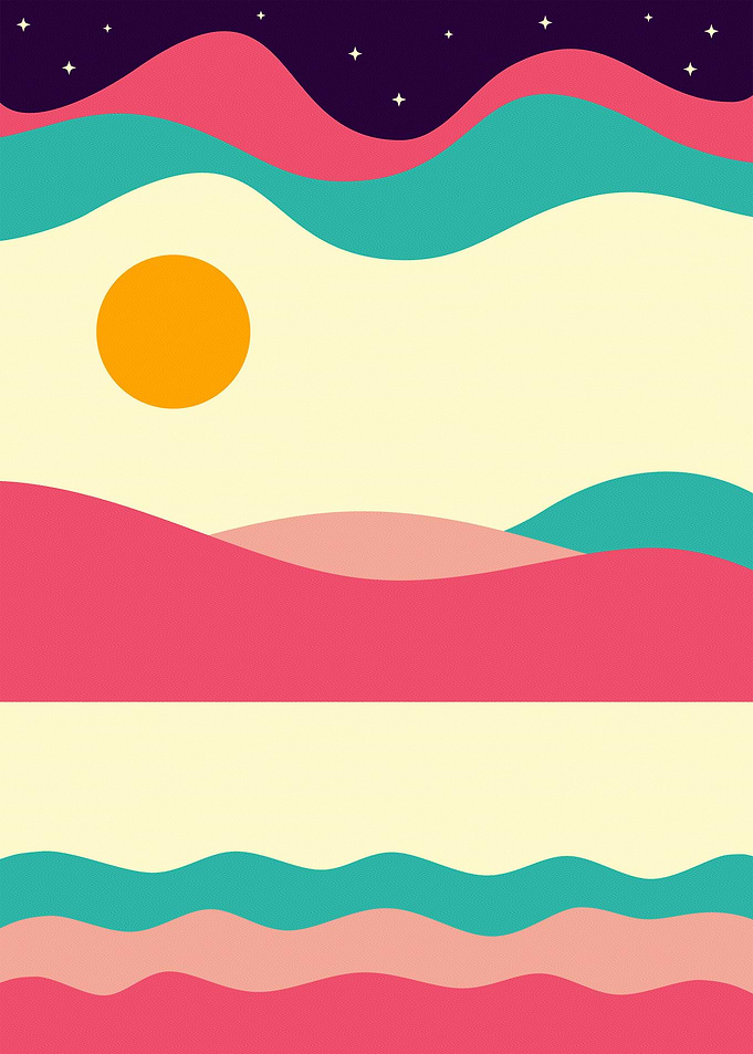 Mountains Minimalist