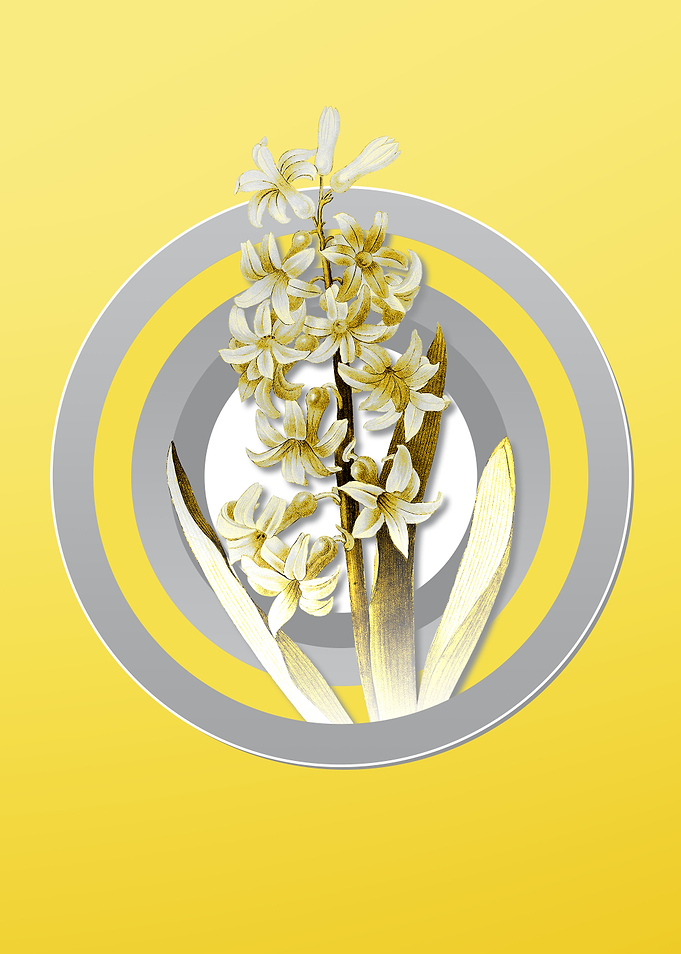 Yellow Floral Illustration