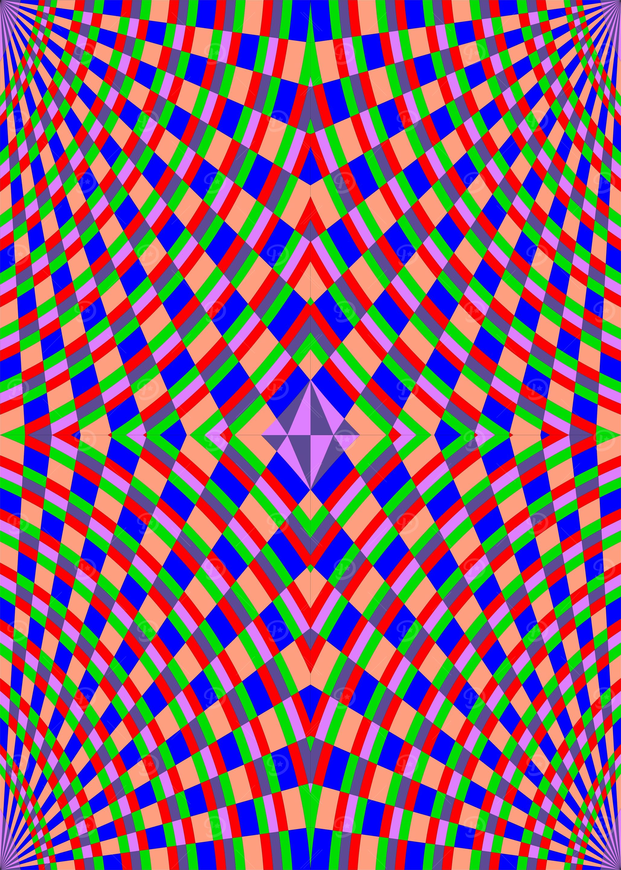 Op Art Multicolor