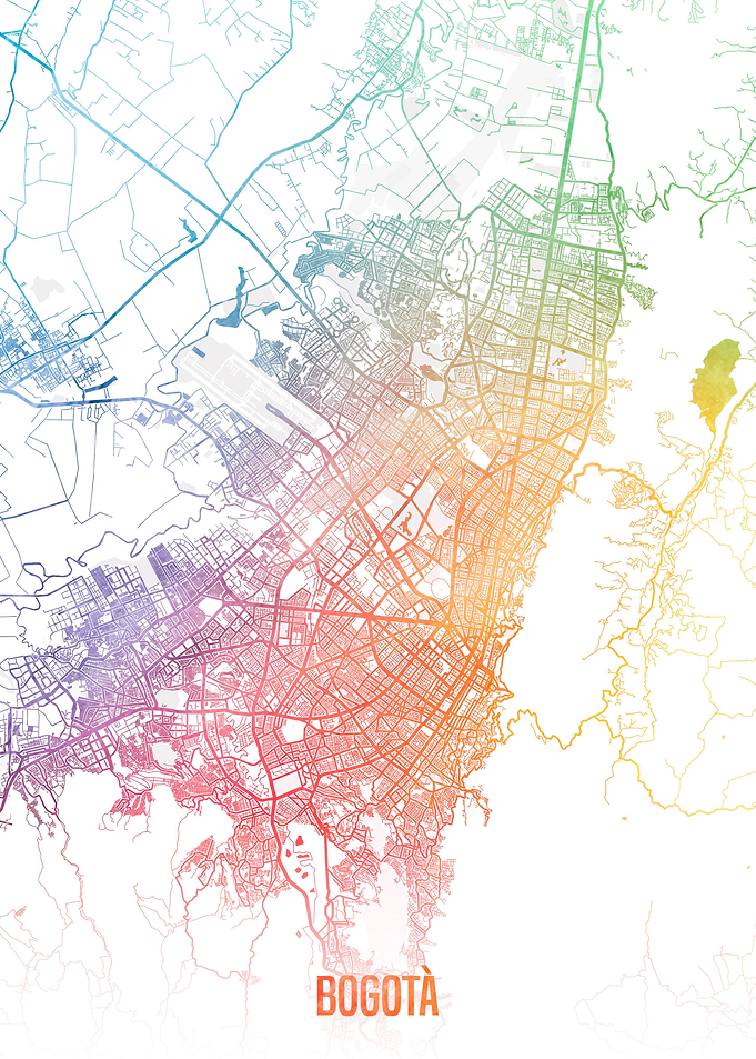 Bogota map