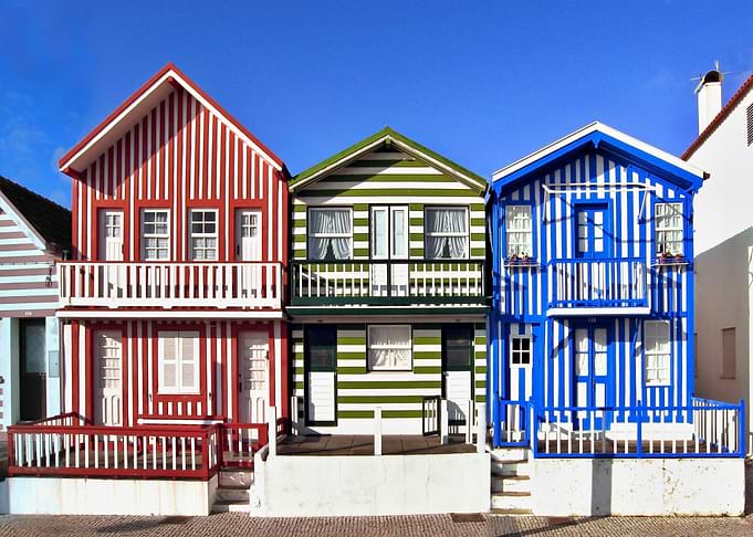 Colored facades