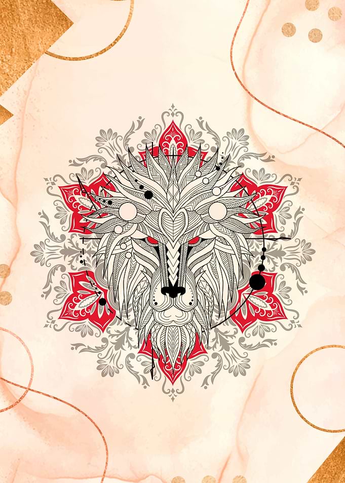 Lion Mandala