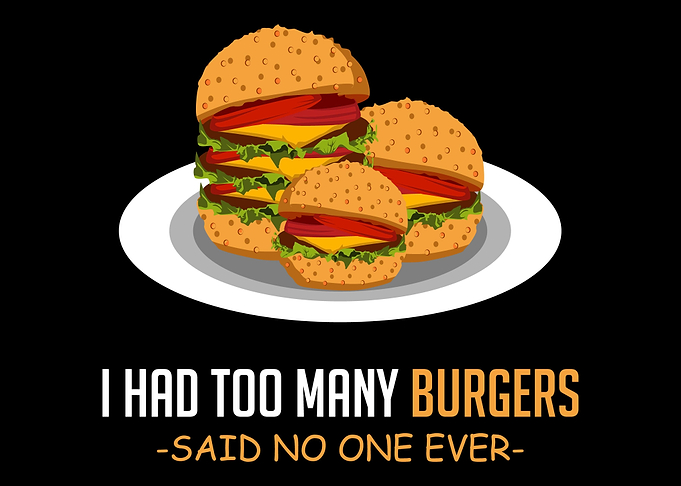 Too Many Burgers Burger Lo