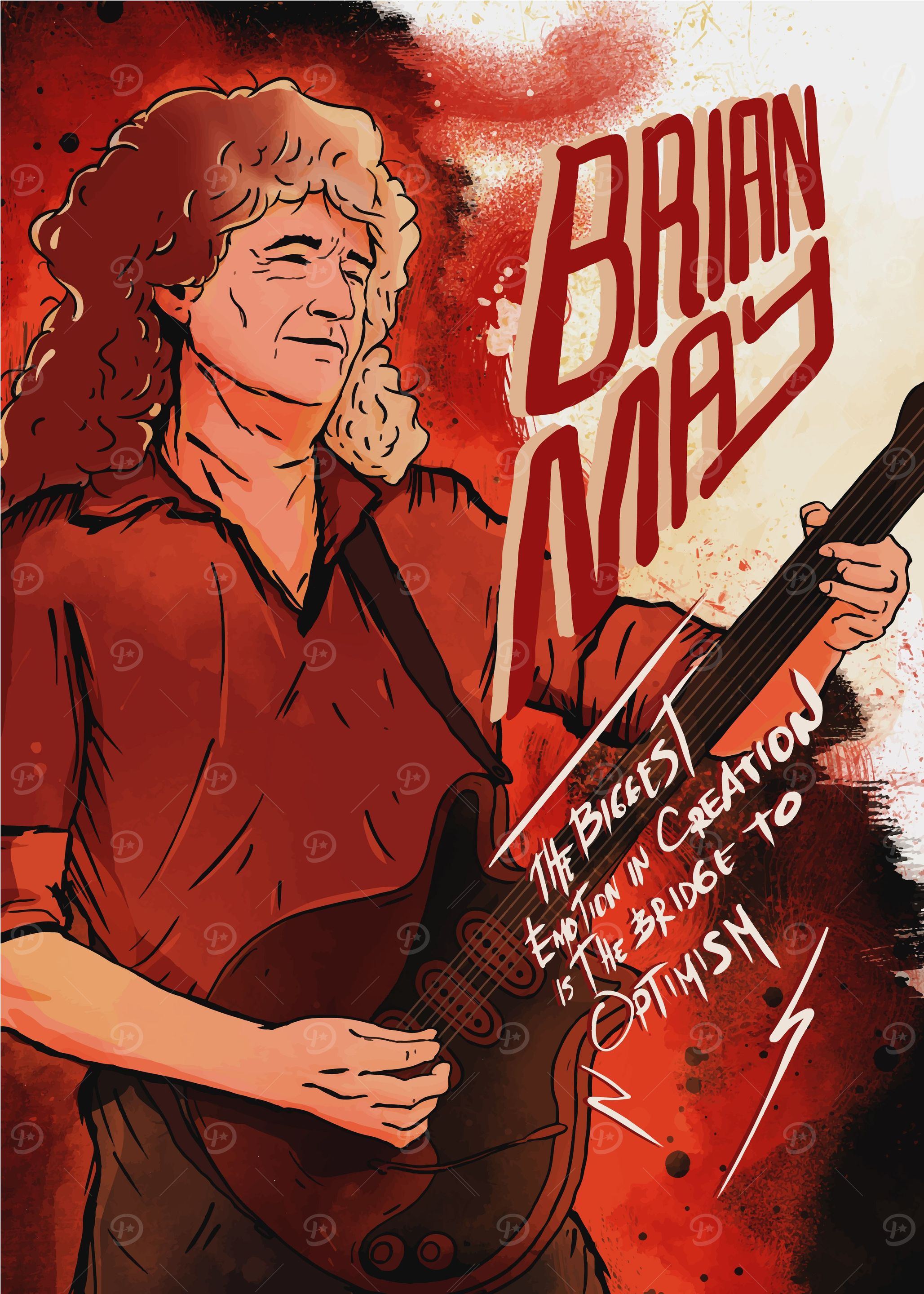 The Guitar Hero Digipaint